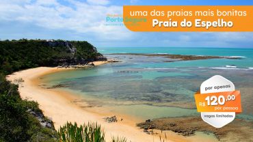 Sinal de reserva - Passeio Praia do Espelho 